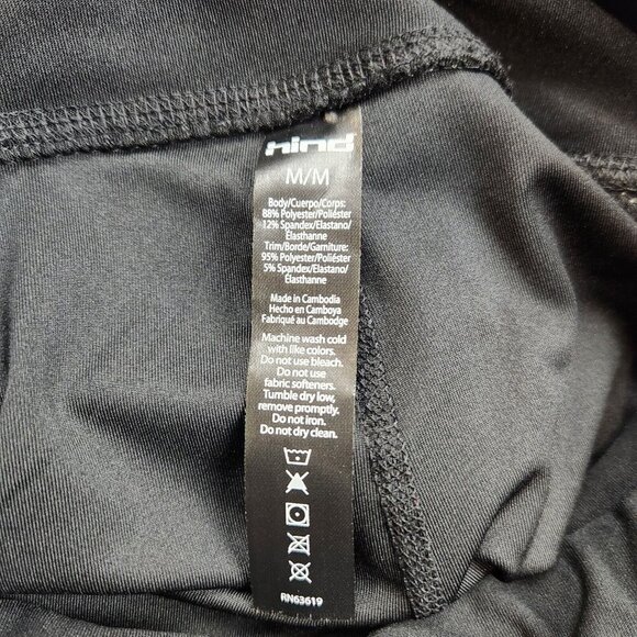 Womens Hind Motion Running size M Medium Fitted High Rise Leggings - Picture 6 of 13